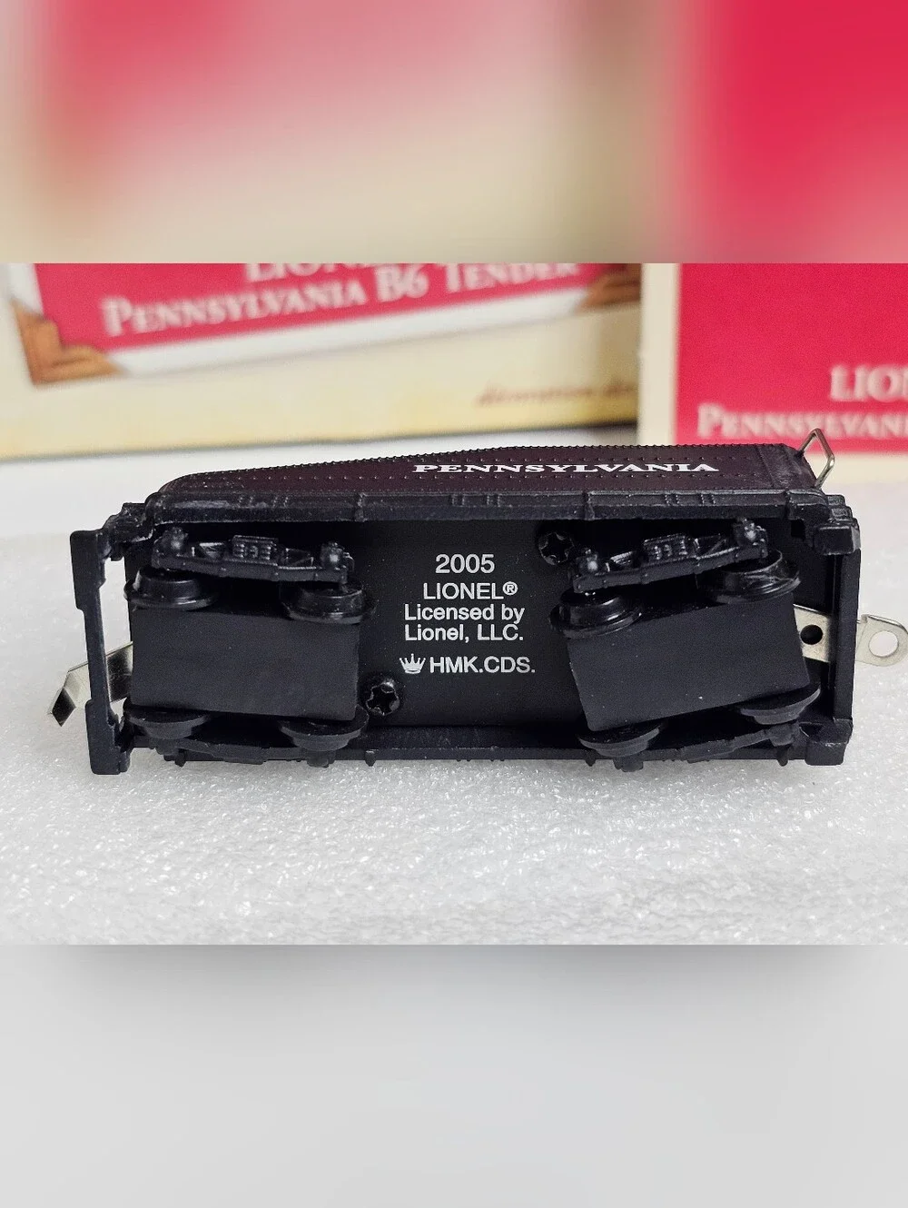 2005 Hallmark Keepsake Ornament Lionel Pennsylvania B6 Tender Die-Cast QXI6122